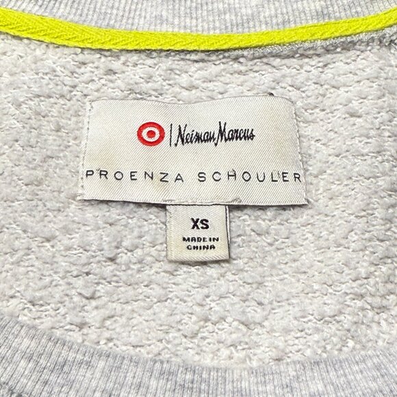 Proenza Schouler Sweatshirt -  Size XS - Gray Abstract - Neiman Marcus Target - Picture 4 of 8